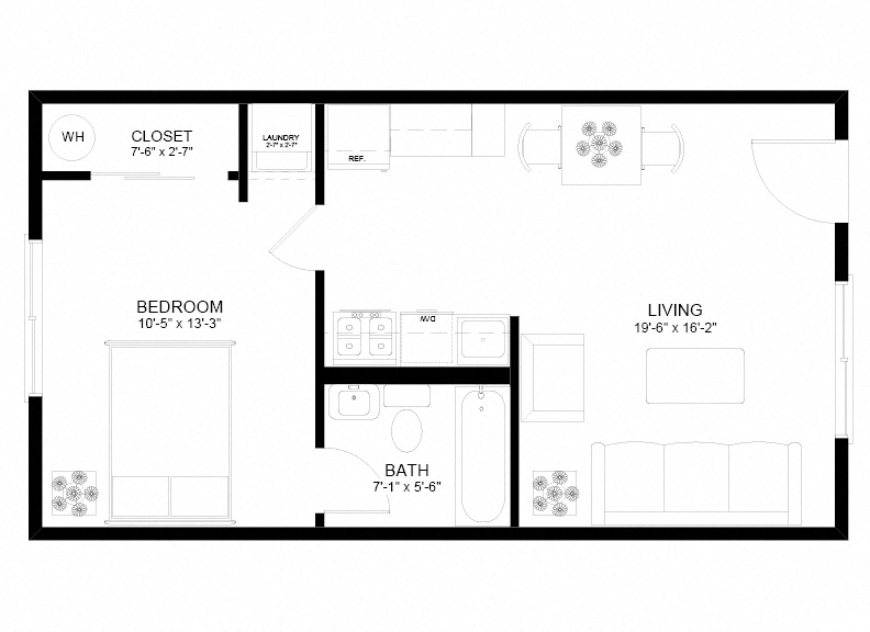 Floor Plans of Holgate Lofts in Portland, OR