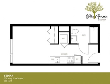6301 15th Ave NW Studio-1 Bed Apartment for Rent - Photo Gallery 3