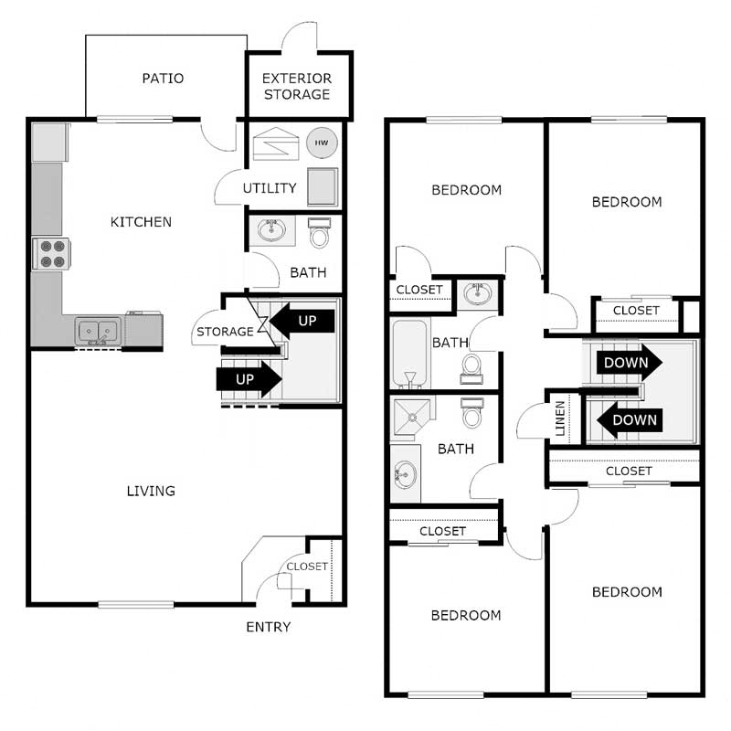 4 Bedroom 2.5 Bathroom
