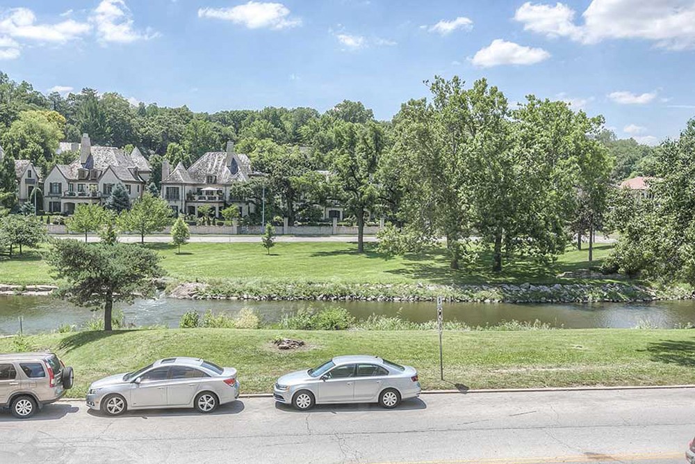 South facing views of Brush Creek