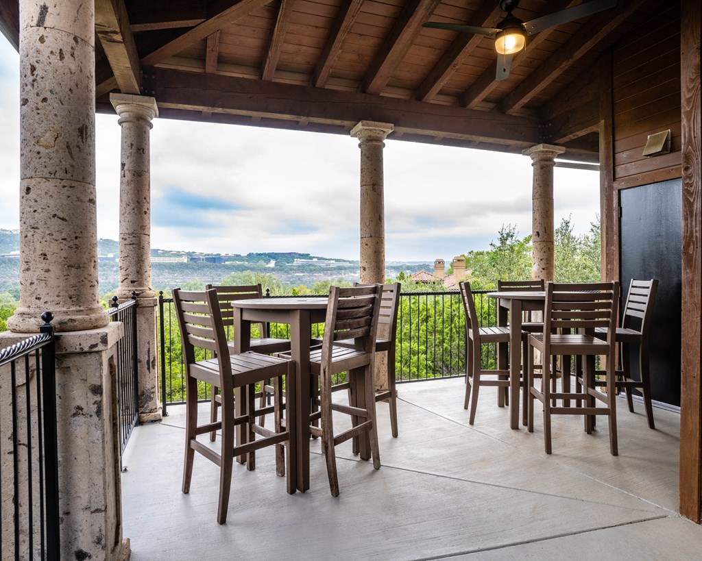 Balcony And Patio at Nalle Woods of Westlake, Austin, TX