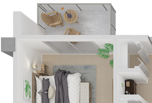 Guerrerro 3D FloorPlan Image Venn on Market|Guerrerro