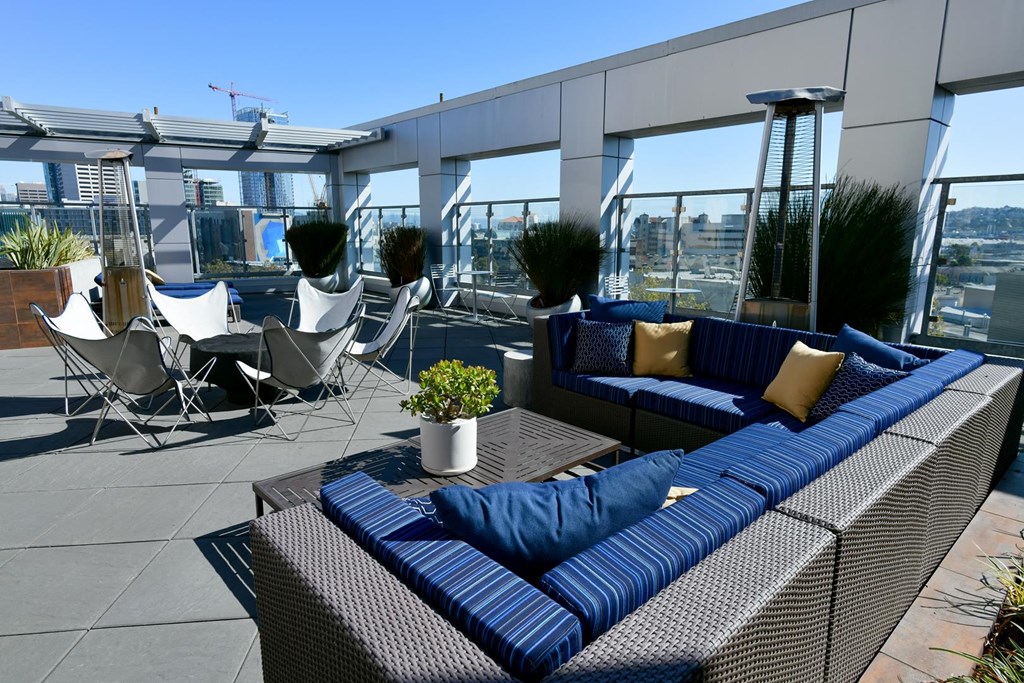 Seating Chair at Venn Apartments, California