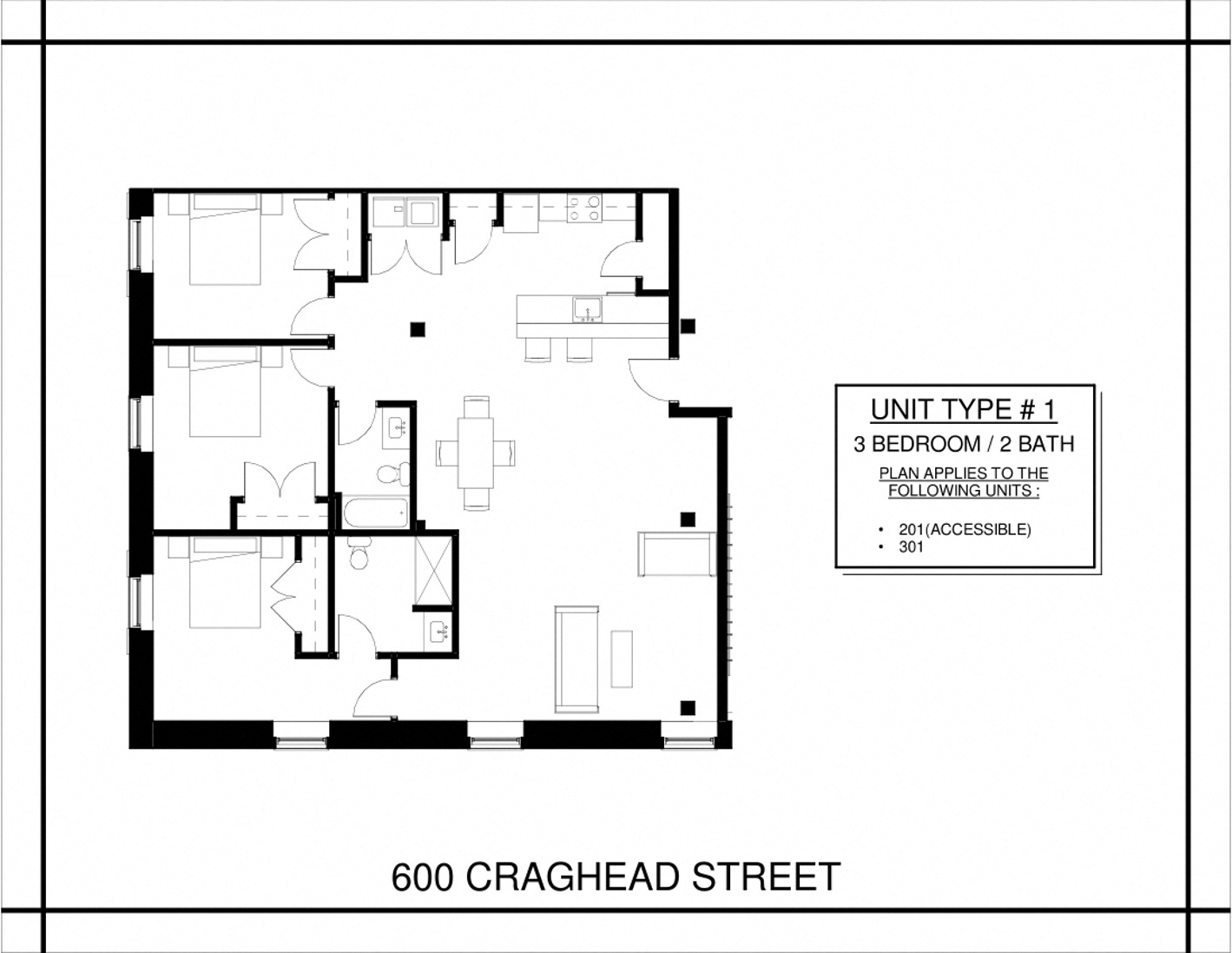 3 Bedroom