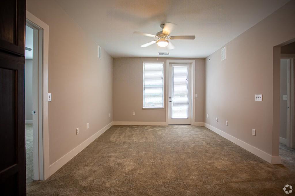 Living Room with Patio Access