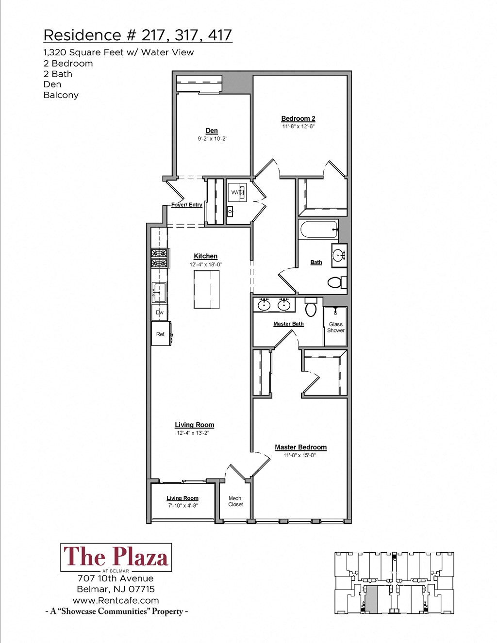 the plan the plaza floor plan 670 sq ft