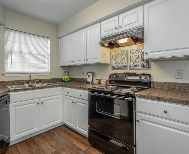 Kitchen at Preakness Apartments