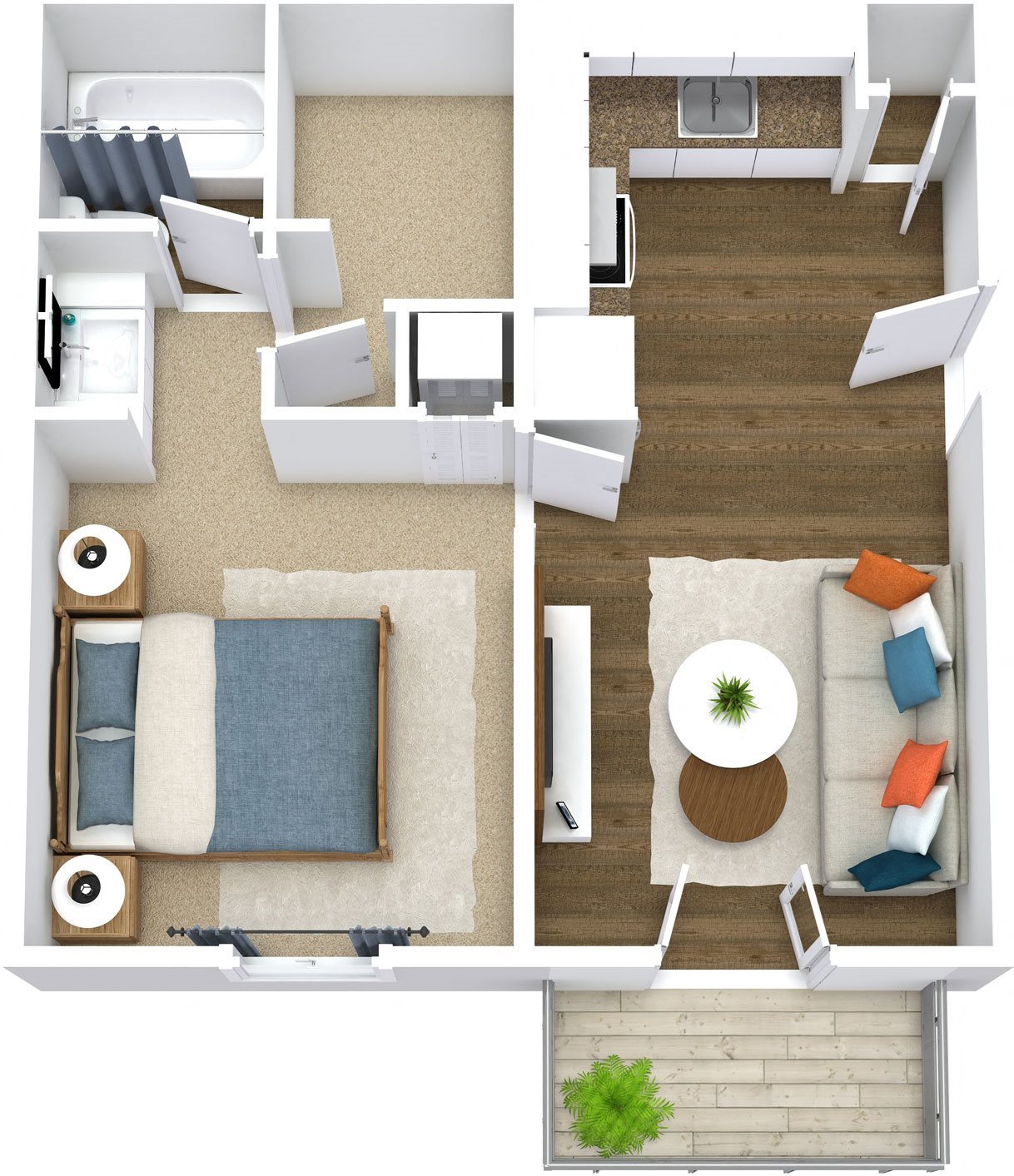 Floor Plans Of The Trails Apartments In Nashville Tn