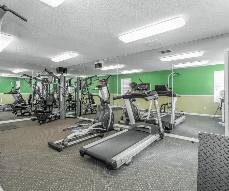 our gym is equipped with state of the art cardio equipment and weights