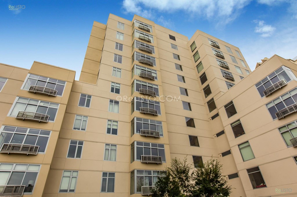 the building where the apartment is located