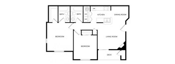 Large 2 Bedroom