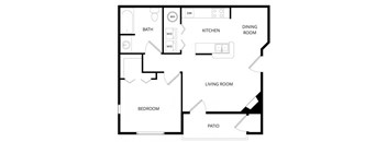 Small 1 Bedroom