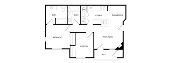 Small 2 Bedroom
