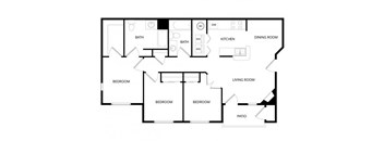 Small 3 Bedroom