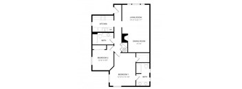 Two Bed Two Bath Lg Renovated