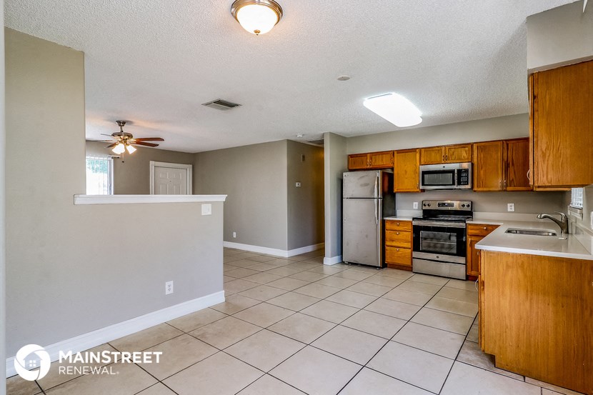 the kitchen is clean and ready for us to use