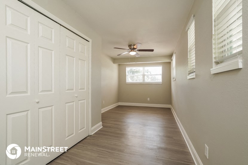 the spacious living room is clean and ready for you to use