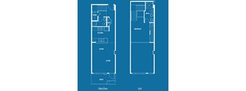 1 Bed 1 Bath Loft Floor Plan at Latitude 47, Washington, 98466