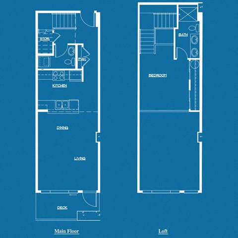 1 Bed 1 Bath Loft Floor Plan at Latitude 47, Washington, 98466
