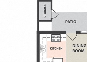 2-Bedroom, 1-Bath