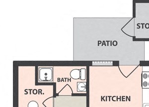 4-Bedroom, 1 1/2-Bath