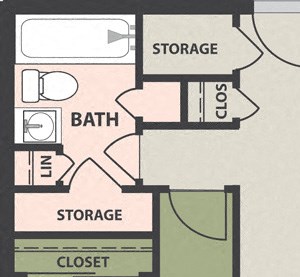 1-Bedroom, 1-Bath