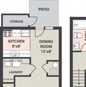 2-Bedroom, 1-Bath