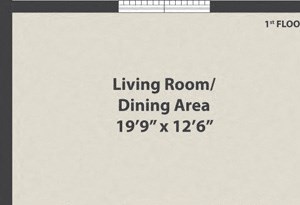 3-Bedroom, 1 1/2-Bath