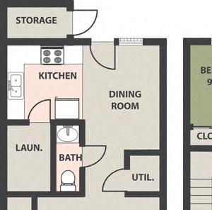 3-Bed, 2-Bath Townhome