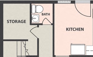 4-Bedroom, 1 1/2-Bath