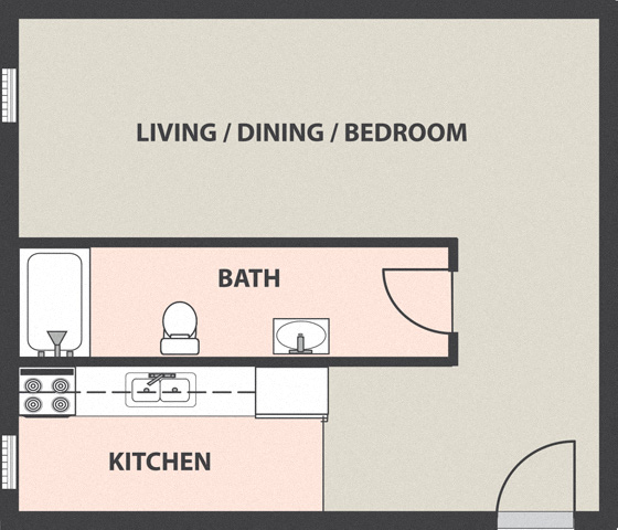 72 Central Ave. Studio-1 Bed Apartment, Affordable for Rent - Photo Gallery 11