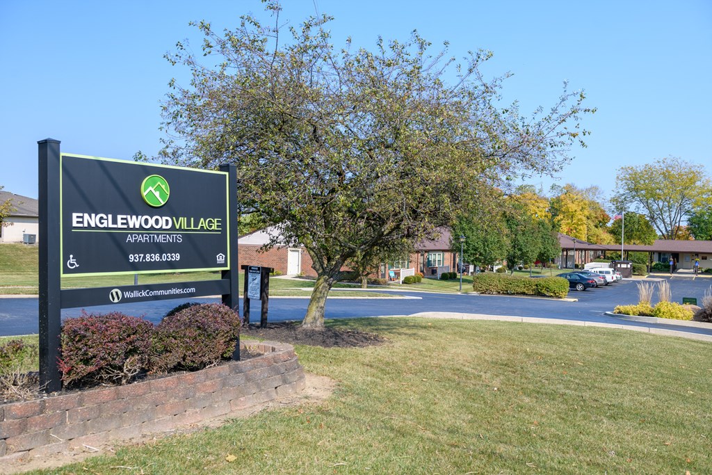 the sign at the entrance