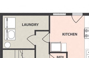 4-Bedroom, 1 1/2-Bath
