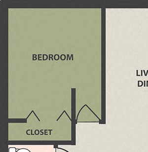1-Bedroom, 1-Bath
