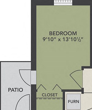 2-Bedroom, 1-Bath