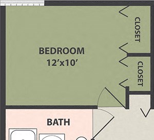 1-Bedroom, 1-Bath