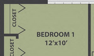 2-Bedroom, 1-Bath