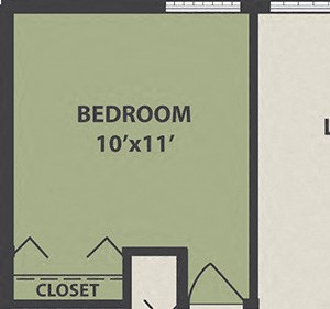1-Bedroom, 1-Bath