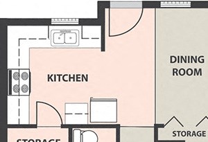3-Bedroom, 1 1/2-Bath