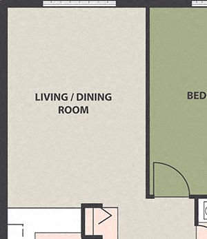 1-Bedroom, 1-Bath