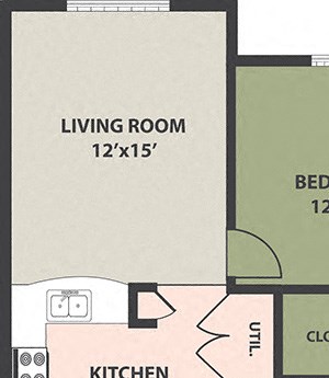 1-Bedroom, 1-Bath