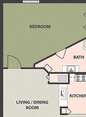 1-Bedroom, 1-Bath