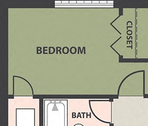 1-Bedroom, 1-Bath