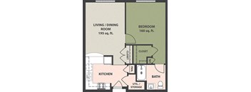 1-Bedroom, 1-Bath