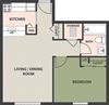 1-Bedroom, 1-Bath