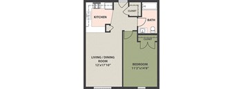 1-Bedroom, 1-Bath