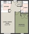 1-Bedroom, 1-Bath
