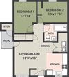 2-Bedroom, 1-Bath
