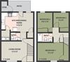 3-Bed, 1-1/2-Bath Townhome