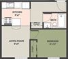 1-Bedroom, 1-Bath